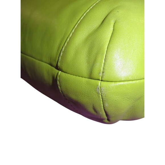 Coach 2013 Legacy Avocado Green Leather Messenger Crossbody handbag Swing pack - Picture 12 of 14